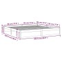 Estructura de cama madera maciza blanco 200x200 cm de vidaXL, Camas y somieres - Ref: Foro24-814970, Precio: 148,89 €, Descue...