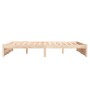Estructura de cama madera maciza 150x200 cm de vidaXL, Camas y somieres - Ref: Foro24-814954, Precio: 126,05 €, Descuento: %