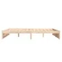 Solid wood bed frame 160x200 cm by vidaXL, Beds and slatted bases - Ref: Foro24-814959, Price: 131,55 €, Discount: %