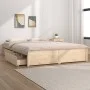 Estructura de cama con cajones 140x190 cm de vidaXL, Camas y somieres - Ref: Foro24-3103503, Precio: 198,05 €, Descuento: %