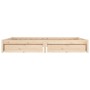 Estructura de cama con cajones 140x190 cm de vidaXL, Camas y somieres - Ref: Foro24-3103503, Precio: 200,58 €, Descuento: %