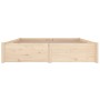 Estructura de cama con cajones 140x190 cm de vidaXL, Camas y somieres - Ref: Foro24-3103503, Precio: 200,58 €, Descuento: %