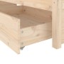 Estructura de cama con cajones 140x190 cm de vidaXL, Camas y somieres - Ref: Foro24-3103503, Precio: 200,58 €, Descuento: %