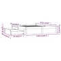 Estructura de cama con cajones 140x190 cm de vidaXL, Camas y somieres - Ref: Foro24-3103503, Precio: 200,58 €, Descuento: %