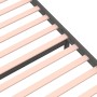 Estructura de cama individual madera maciza gris 75x190 cm de vidaXL, Camas y somieres - Ref: Foro24-814911, Precio: 71,09 €,...