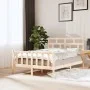 Solid pine wood bed frame 120x200 cm by vidaXL, Beds and slatted bases - Ref: Foro24-3101343, Price: 122,77 €, Discount: %