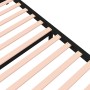 Estructura de cama de madera maciza negro 140x190 cm de vidaXL, Camas y somieres - Ref: Foro24-814933, Precio: 145,77 €, Desc...