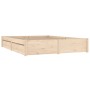 Estructura de cama con cajones 120x200 cm de vidaXL, Camas y somieres - Ref: Foro24-3103508, Precio: 197,94 €, Descuento: %