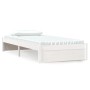 Estructura de cama individual madera maciza blanco 90x190 cm de vidaXL, Camas y somieres - Ref: Foro24-814915, Precio: 98,93 ...