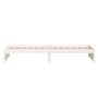 Estructura de cama individual madera maciza blanco 90x190 cm de vidaXL, Camas y somieres - Ref: Foro24-814915, Precio: 98,93 ...