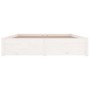 Estructura de cama con cajones blanco 140x200 cm de vidaXL, Camas y somieres - Ref: Foro24-3103514, Precio: 245,58 €, Descuen...