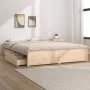 Estructura de cama con cajones 140x200 cm de vidaXL, Camas y somieres - Ref: Foro24-3103513, Precio: 210,46 €, Descuento: %