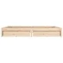 Estructura de cama con cajones 140x200 cm de vidaXL, Camas y somieres - Ref: Foro24-3103513, Precio: 210,46 €, Descuento: %