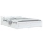 Estructura de cama con cajones blanco 160x200 cm de vidaXL, Camas y somieres - Ref: Foro24-3103570, Precio: 274,02 €, Descuen...