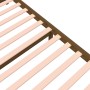 Estructura de cama madera maciza marrón miel 140x200 cm de vidaXL, Camas y somieres - Ref: Foro24-814952, Precio: 149,65 €, D...