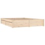 Estructura de cama con cajones 160x200 cm de vidaXL, Camas y somieres - Ref: Foro24-3103523, Precio: 227,21 €, Descuento: %