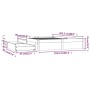 Estructura de cama con cajones blanco 150x200 cm de vidaXL, Camas y somieres - Ref: Foro24-3103519, Precio: 263,05 €, Descuen...