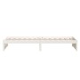 Estructura de cama madera maciza blanco 90x200 cm de vidaXL, Camas y somieres - Ref: Foro24-814935, Precio: 90,37 €, Descuent...