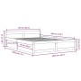 Estructura de cama con cajones doble negro 135x190 cm de vidaXL, Camas y somieres - Ref: Foro24-3103548, Precio: 277,63 €, De...