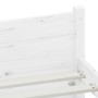 Estructura de cama madera maciza blanca King Size 150x200 cm de vidaXL, Camas y somieres - Ref: Foro24-815050, Precio: 144,84...