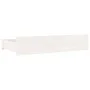 White bed frame with drawers 140x200 cm by vidaXL, Beds and slatted bases - Ref: Foro24-3103560, Price: 261,77 €, Discount: %