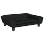 Sofá para niños de terciopelo negro 70x45x26 cm de vidaXL, Mobiliario para bebés y niños pequeños - Ref: Foro24-3196404, Prec...