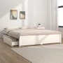 Estructura de cama con cajones blanco 140x190 cm de vidaXL, Camas y somieres - Ref: Foro24-3103504, Precio: 222,68 €, Descuen...