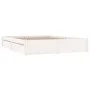 Estructura de cama con cajones blanco 140x190 cm de vidaXL, Camas y somieres - Ref: Foro24-3103504, Precio: 222,68 €, Descuen...