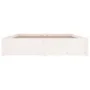 Estructura de cama con cajones blanco 140x190 cm de vidaXL, Camas y somieres - Ref: Foro24-3103504, Precio: 222,68 €, Descuen...