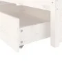 Estructura de cama con cajones blanco 140x190 cm de vidaXL, Camas y somieres - Ref: Foro24-3103504, Precio: 222,68 €, Descuen...