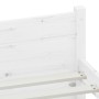 Estructura de cama madera maciza blanco 200x200 cm de vidaXL, Camas y somieres - Ref: Foro24-815065, Precio: 198,90 €, Descue...