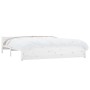 Estructura de cama de madera maciza blanco 160x200 cm de vidaXL, Camas y somieres - Ref: Foro24-815055, Precio: 150,83 €, Des...