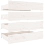 Estructura de cama con cajones blanco 200x200 cm de vidaXL, Camas y somieres - Ref: Foro24-3103580, Precio: 321,64 €, Descuen...