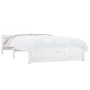 Estructura de cama madera maciza blanca 140x200 cm de vidaXL, Camas y somieres - Ref: Foro24-815045, Precio: 142,43 €, Descue...