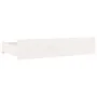 White bed frame with drawers 150x200 cm by vidaXL, Beds and slatted bases - Ref: Foro24-3103565, Price: 265,18 €, Discount: %