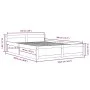 White bed frame with drawers 150x200 cm by vidaXL, Beds and slatted bases - Ref: Foro24-3103565, Price: 265,18 €, Discount: %