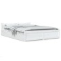 Estructura de cama con cajones blanco 120x200 cm de vidaXL, Camas y somieres - Ref: Foro24-3103555, Precio: 261,61 €, Descuen...
