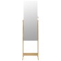 Espejo con joyero de pie 42x38x152 cm de vidaXL, Espejos - Ref: Foro24-353258, Precio: 127,38 €, Descuento: %