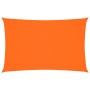 Toldo de vela rectangular tela Oxford naranja 2x5 m en Sombrillas | Comprar online en Foru.es