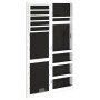 Espejo con joyero y luces LED para pared blanco de vidaXL, Espejos - Ref: Foro24-353253, Precio: 97,45 €, Descuento: %