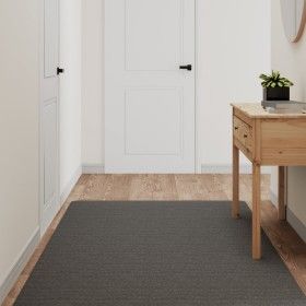 Alfombra de pasillo gris antracita 100x180 cm de vidaXL, Alfombras - Ref: Foro24-355806, Precio: 26,62 €, Descuento: %