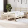 Solid pine wood bed frame 120x190 cm by vidaXL, Beds and slatted bases - Ref: Foro24-3103683, Price: 113,10 €, Discount: %