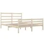 Solid pine wood bed frame 120x190 cm by vidaXL, Beds and slatted bases - Ref: Foro24-3103683, Price: 113,10 €, Discount: %