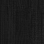 Estructura de cama madera maciza de pino negra 140x190 cm de vidaXL, Camas y somieres - Ref: Foro24-3103892, Precio: 177,16 €...