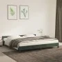 Estructura cama con cabecero terciopelo verde oscuro 200x200 cm de vidaXL, Camas y somieres - Ref: Foro24-347594, Precio: 130...