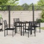 Conjunto de Comedor de Jardín 5 pcs Negro en Sillas de jardín | Comprar online en Foru.es
