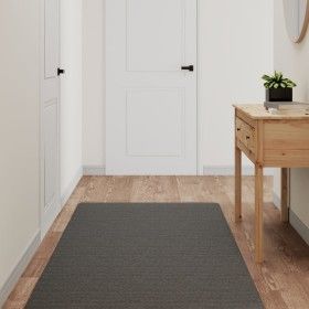Alfombra de pasillo gris antracita 80x180 cm de vidaXL, Alfombras - Ref: Foro24-355805, Precio: 25,91 €, Descuento: %