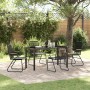 Conjunto de Comedor de Jardín 5 pcs Negro en Sillas de jardín | Comprar online en Foru.es