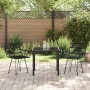 Conjunto de Comedor de Jardín 3 pcs Negro en Sillas de jardín | Comprar online en Foru.es