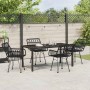 Conjunto de Comedor de Jardín 5 pcs Negro en Sillas de jardín | Comprar online en Foru.es